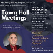 LD 39 Town Halls are this Saturday, March 11