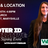 Scott Presler to Promote Voter ID Initiative at 'Super Signing Events' across WA State Scott Presler to Promote Voter ID Initiative at 'Super Signing Events' across WA State