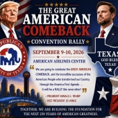 Republicans' First-ever National "Midterm" Convention Begins Today in Dallas, TX