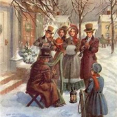 Family Christmas Caroling