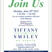 Tiffany Smiley for US Senate Meet and Greet Reception