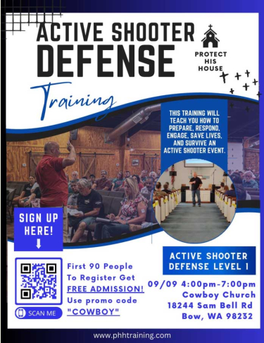 Active Shooter Defense Level 1 Training