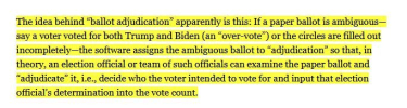 EXCLUSIVE: Voting Machine Systems Should Be Banned from US Elections Until the Highly Suspect “Adjudication Process” Is Defined and Corrected