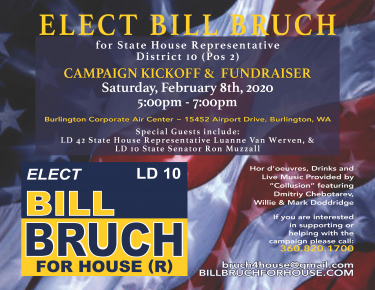 Elect Bill Bruch for State House Campaign Kickoff