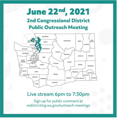 IMPORTANT CD 2 June 22 Redistricting Public Outreach Meeting