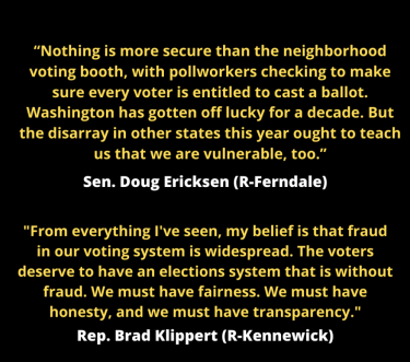 CALL TO ACTION! Sign Petition To Bring Back In-Person Voting to Washington State