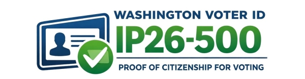 WAGOP New Voter ID Initiative “IP26-500" Petitions Now Available
