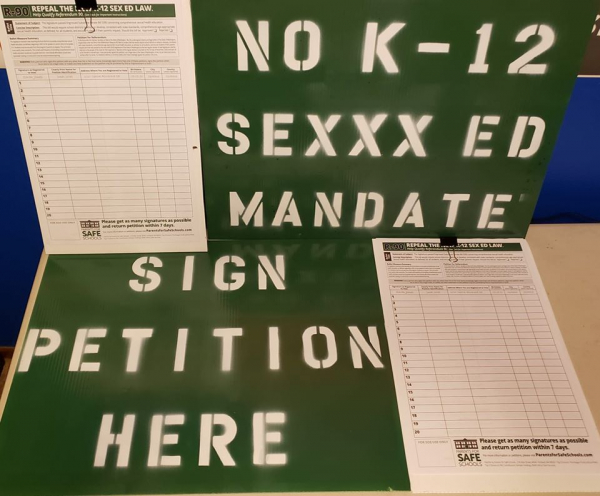 Referendum-90 / I-1698 Petition Signing
