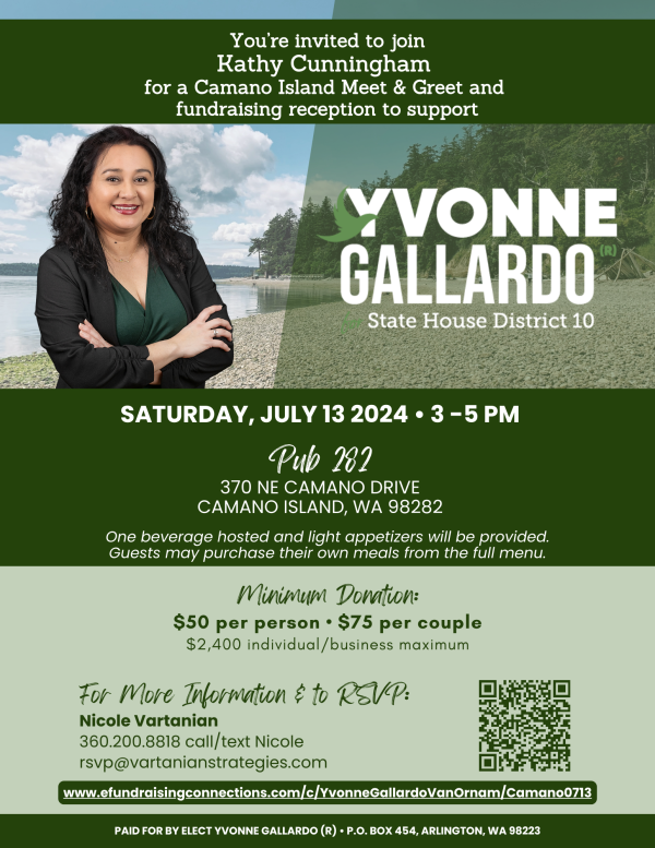 Elect Yvonne Gallardo for LD 10 State House Meet & Greet