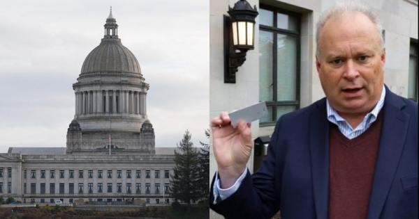 Washington: Republican Legislator Locked Out Of His Own Office Because He Didn’t Have Vaccine Passport