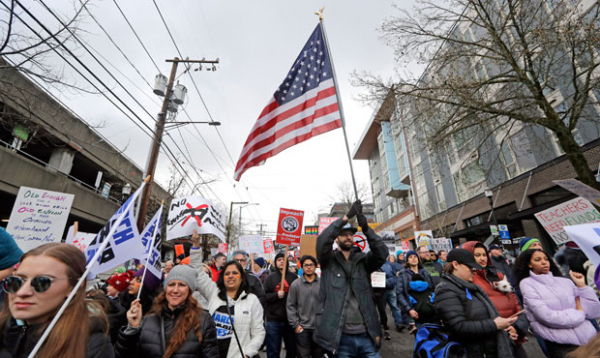 Washington state House passes bill banning open carry at protests, state Capitol 