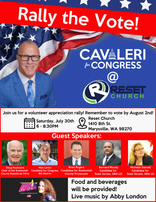 Cavaleri for Congress Rally
