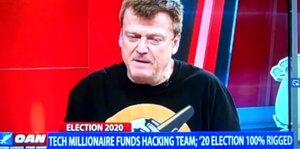 Tech Millionaire Funds Hacking Team, “Says Election 100% Rigged.” “Not Even close”