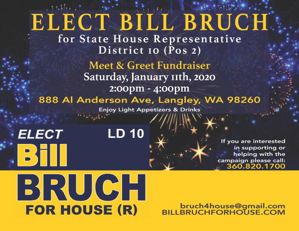 Elect Bill Bruch for State House Langley Meet and Greet Fundraiser
