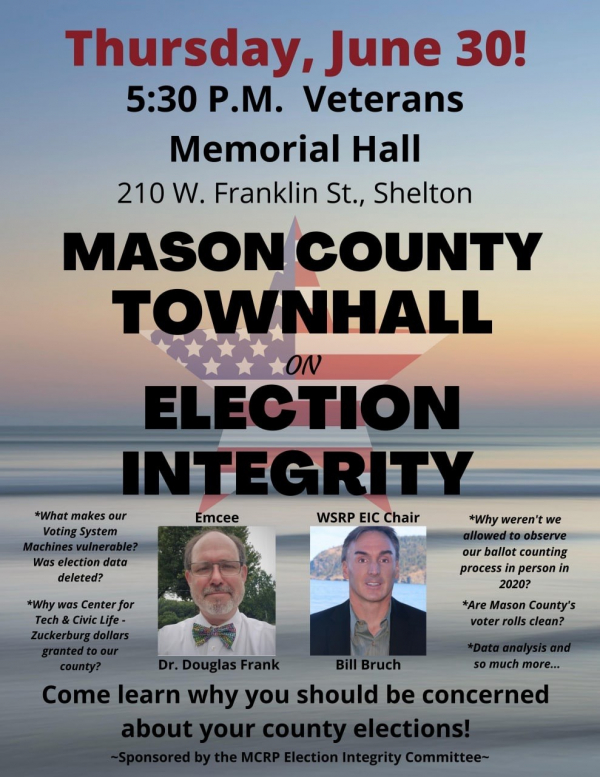 Mason County Townhall on Election Integrity