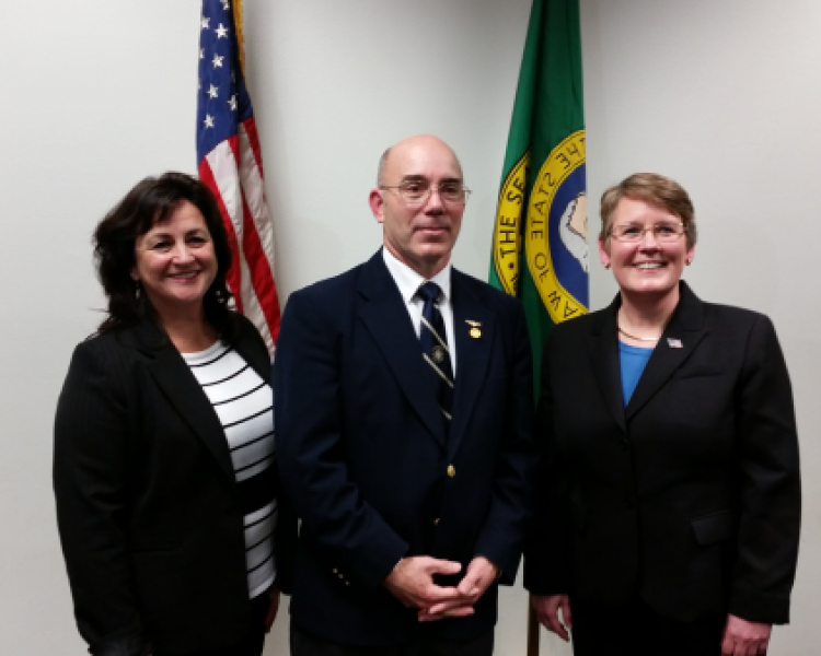 LD 39 PCO's choose Keith Wagoner, Elizabeth Scott and Georgene Faries