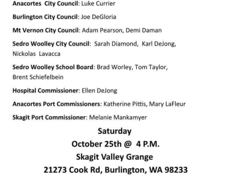 Washington Farm Bureau Candidate Forum - Meet & Greet