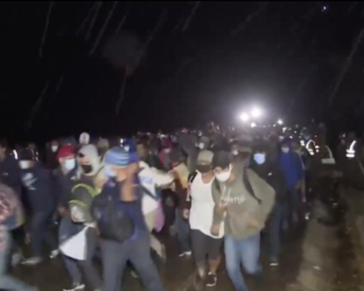 Biden's First Migrant Caravan Is Already Thrashing Its Way Across Central America