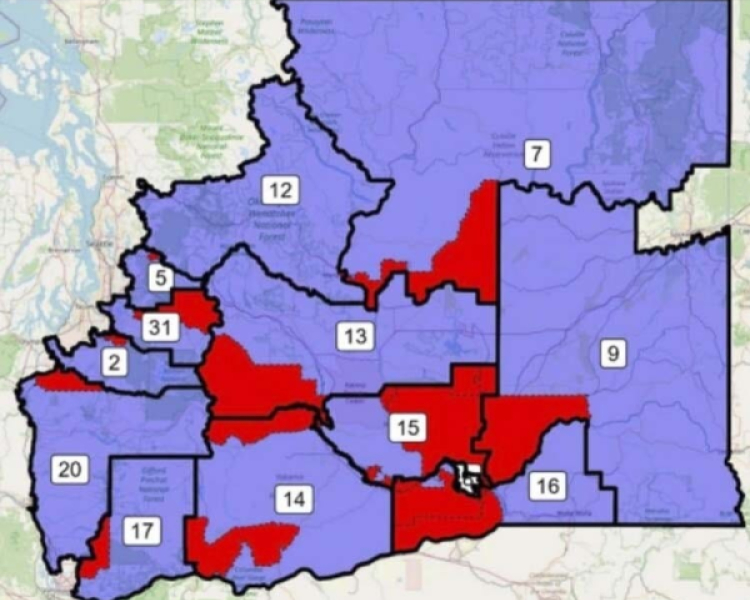WA STATE DEMOCRATS GO FOR THE KILL SHOT WITH LATEST BLATANT GERRYMANDERING