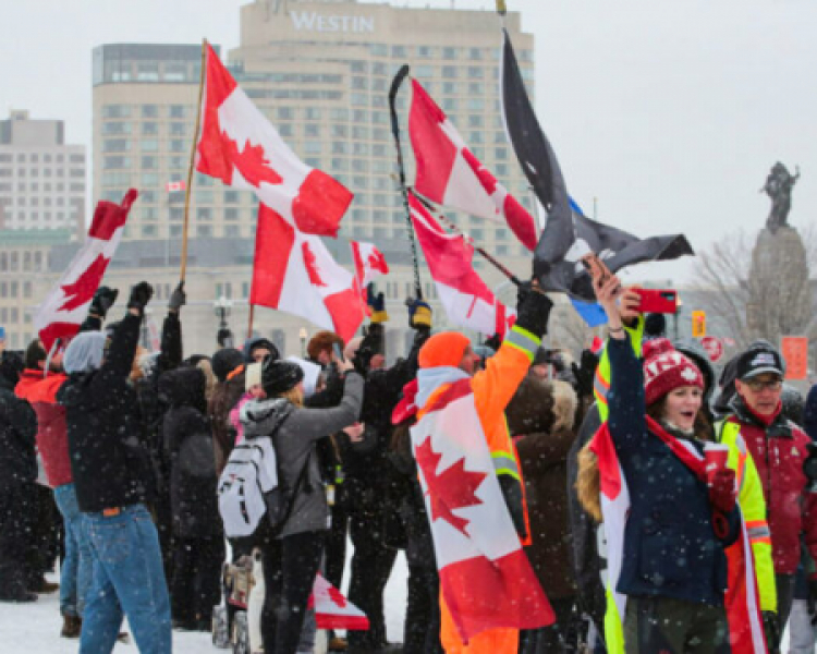 Thousands Pour Into Ottawa Amplifying the Voice of Protest Around the