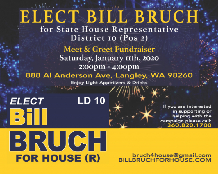Elect Bill Bruch for State House Langley Meet and Greet Fundraiser