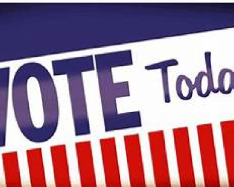 Remember to Vote Today!