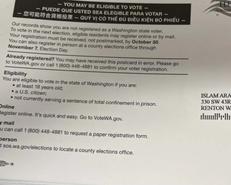 Abandoned Box of Ballots Exposes Evidence of Potential Large-Scale Coordinated Corruption in WA State Elections 