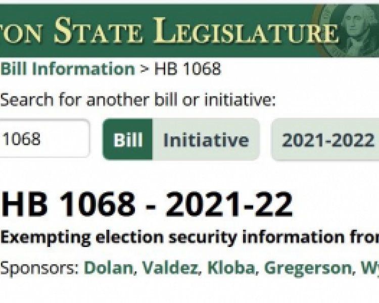 Washington State Democrats Propose Legislation to Ensure They Win All Future Elections and Prevent Any Public Disclosure of Fraud Embedded in the Process